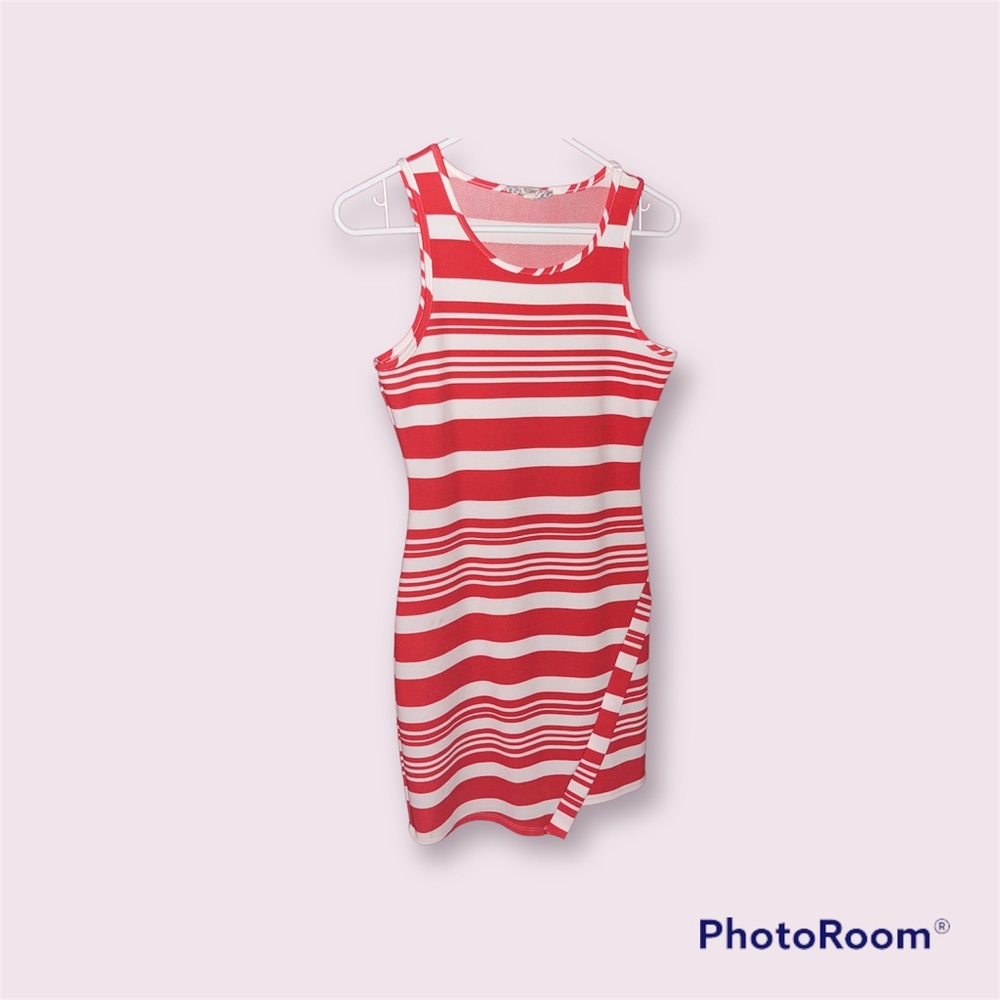 Asymmetrical Pink Republic Dress